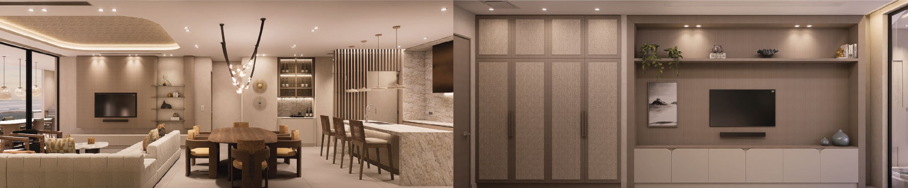 Interior renders – Santúa Residences